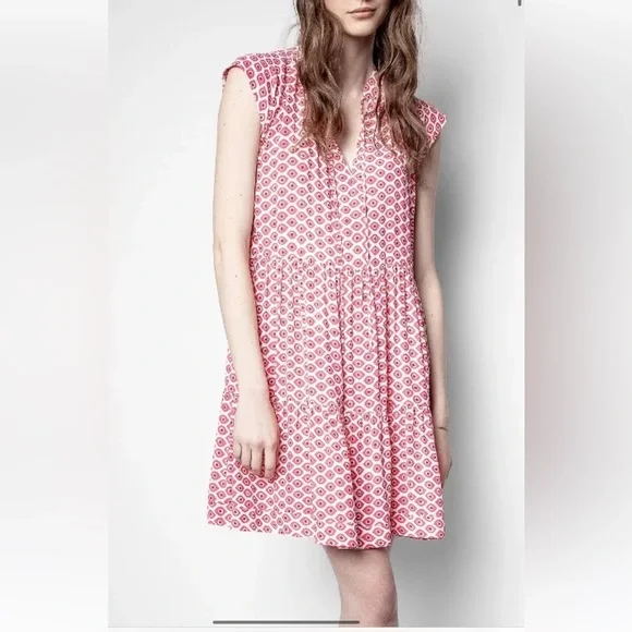 open lace back dress Layla Light Pink Floral Babydoll Mini Dress